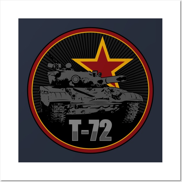 T-72 Tank Wall Art by TCP